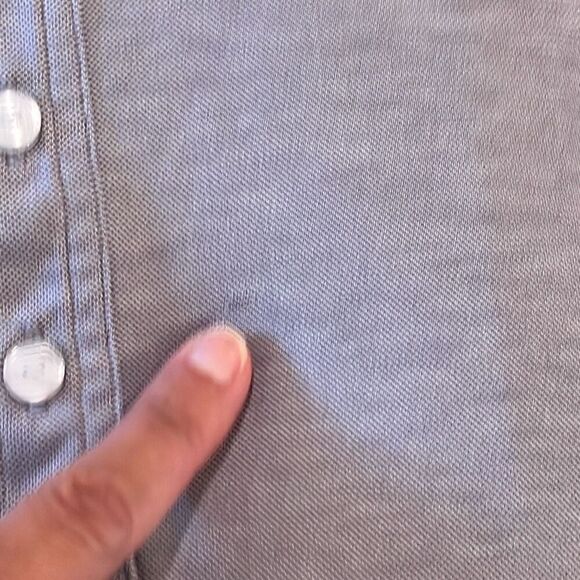 Travis Mathew Gray Short Sleeve Polo Shirt XL - Picture 7 of 7